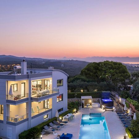 Villa Elysium Seaview Oasis Kato Galatas Exterior foto