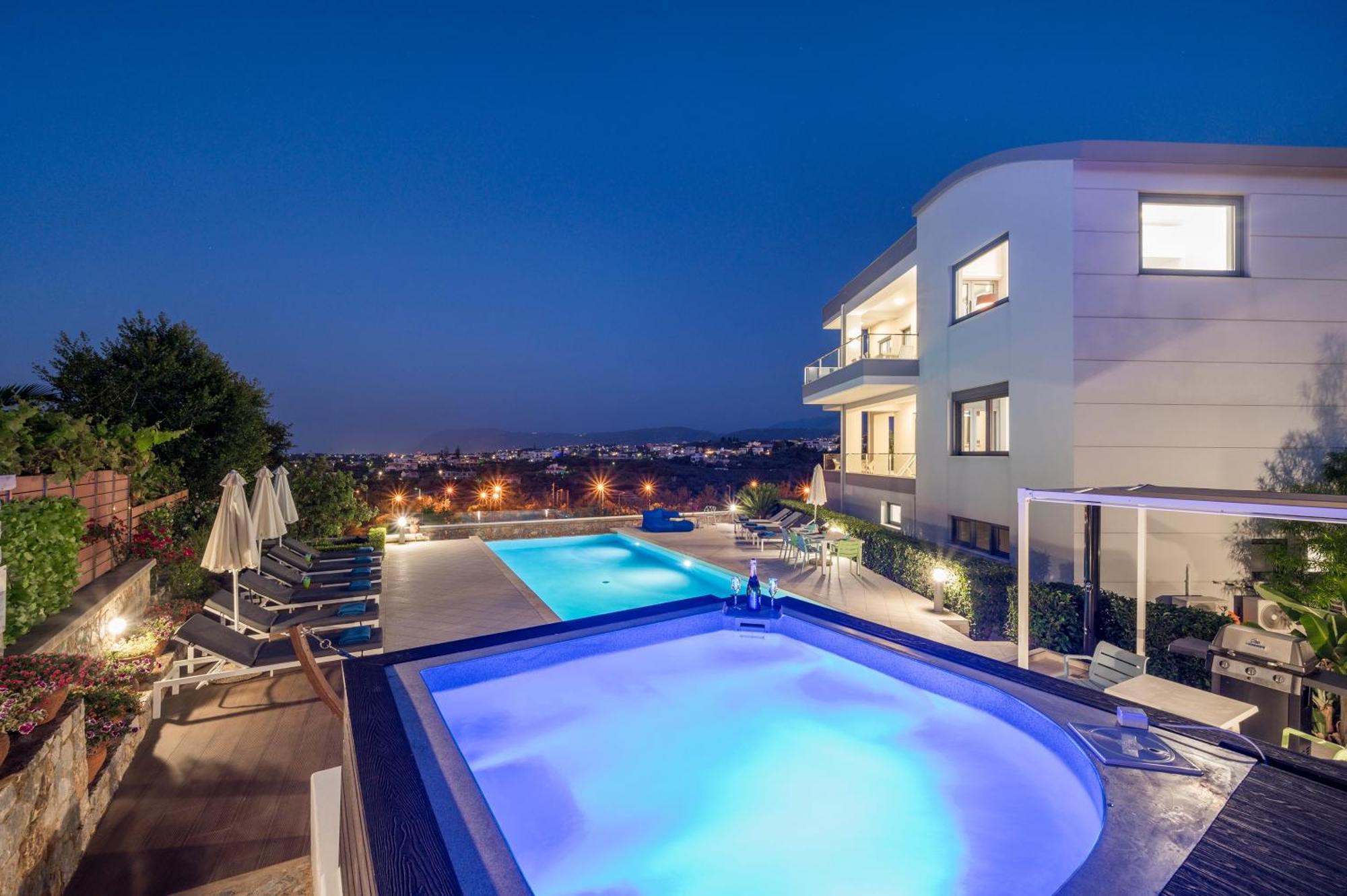 Villa Elysium Seaview Oasis Kato Galatas Exterior foto